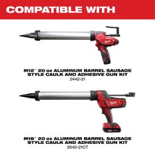 Milwaukee 48-08-1093 20oz Aluminum Barrel Sausage Conversion Kit