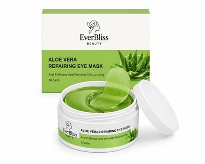 EverBliss Beauty Under Eye Mask Aloe Vera   60 Pairs 1 Count (Pack of 30)