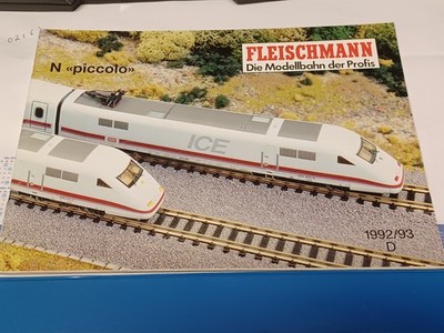 Fleischmann Katalog piccolo, Spur-N, 1992/93