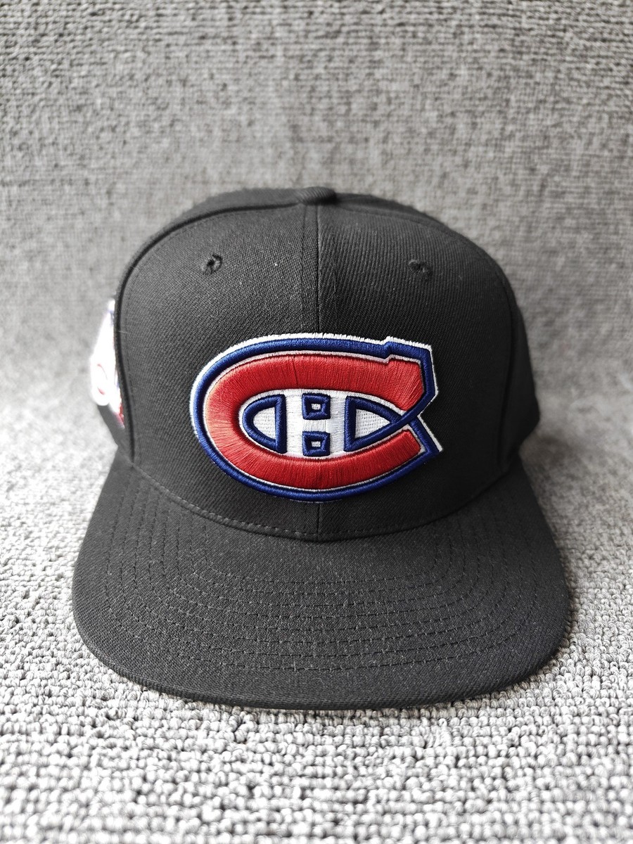 Mitchell & Ness Montreal Canadiens 100 Seasons Black Snapback Cap Hat NHL