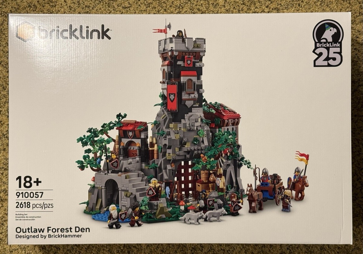 LEGO Outlaw Forest Den 910057 Bricklink Designer Program S6 BRAND
