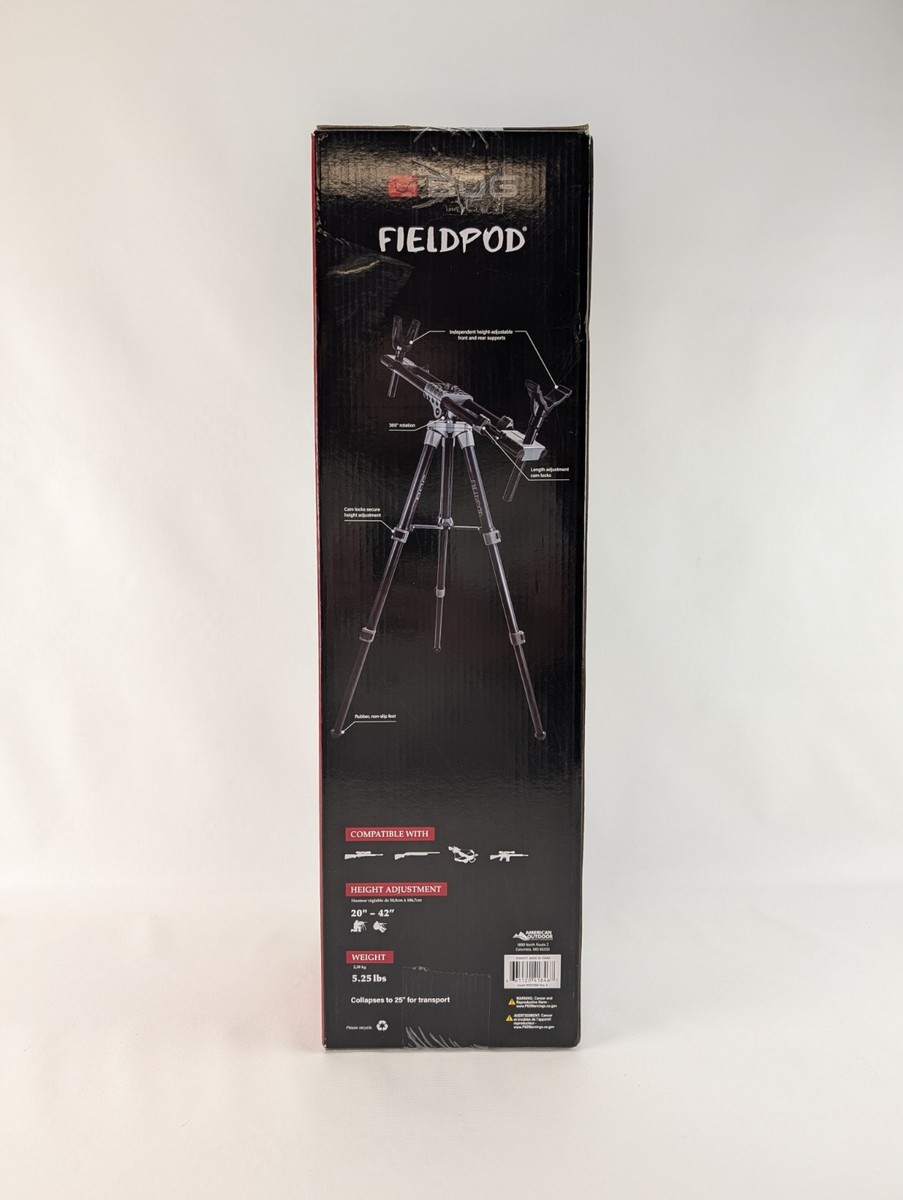 BOG FieldPod Shooting Rest - Black (1100471) for sale online | eBay