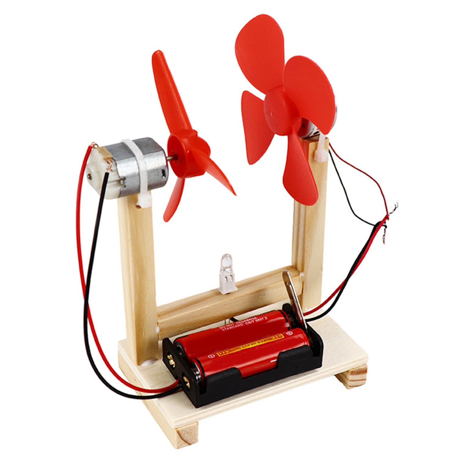 DIY Wind Generator Toy For Children Educational Fun 1.5V Recommended