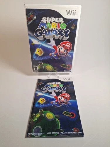 Super Mario Galaxy - Nintendo Wii CIB Complete TESTED