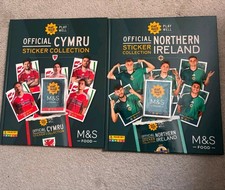 Panini M&S Wales & n Ireland World Cup 2026 Complete Sticker Set + Empty Album
