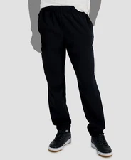 $35 ID Ideology Men's Black Solid Fleece Performance Sweatpants Joggers Size S