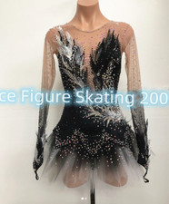 ice figure skating competition dress Gymnastics costume dance Dress dyeing