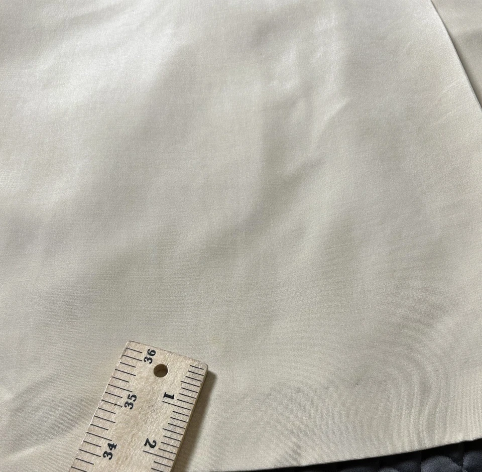 Minifalda de Colección Josephine Chaus Mezcla de Lana de Seda para Mujer Talla 14 Beige Dorado Plisado Foto 4 de 4