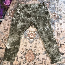 Lululemon Align High Rise Leggings Cropped Women's Size 20 Has Pockets Gym Yoga