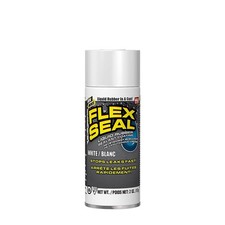 Flex Seal Mini, White, Aerosol Liquid Rubber Sealant Coating, 2 oz