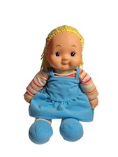 Simba Toys Puppe blond Stoffpuppe mit festem Kopf ca. 37 cm