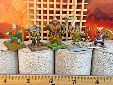 Dungeons  Dragons PRO PAINTED Dwarven Miniatures-lot of 5-DnD Pathfinder LOTR