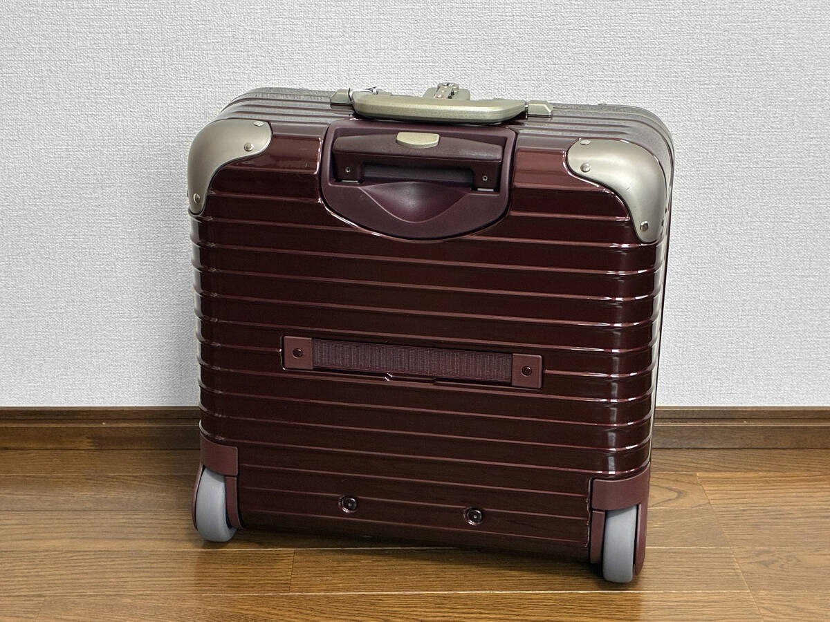 Rimowa Limbo Business Trolley 24L Carmona Red 2-wheels Carry Case