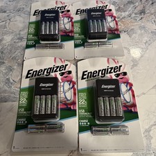Energizer Recharge Plus USB Charging Port with 4 AA and 4 AAA Batteries