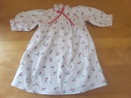 Näherin gemachtes Nachthemd für 18 Zoll Puppe wie American Girl Kirsten schön gemacht!