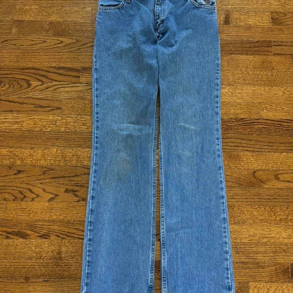 Y2K Women's Bootcut Harley Davidson Blue Jeans