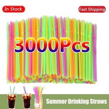 50-3000Pcs Multicolor Drinking Straws Rietjes...