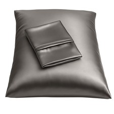 Satin Pillowcase with Zipper, for Hair and Skin Care, Feels Soft and Cool Lik...