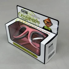 RSVP Tear & Fog Free Foam Seal Onion Goggles Black W/ Pink Frame