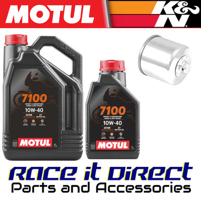 Öl & Filter für Triumph 1200 Tiger Explorer XCX Low 2017-2019 Chr 7100 & K&N