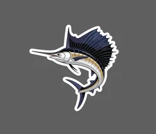 Sailfish Sticker Animal Ocean Outdoor Wildlife Nature Gift Waterproof NEW
