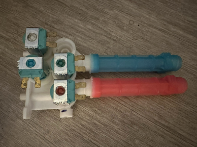 #ad OEM Electrolux Frigidaire Washer Water Inlet Valve 134637810 free shipping $15.95