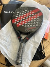 New IANONI Padel Racket - Carbon Fibre Beginner Intermediate 8200 red