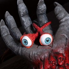 Realistic Bloody Eyeball Props Halloween Horror Gory Eyeballs Cosplay Decor New