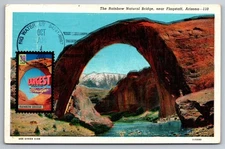 #4060 Longest Natural Bridge Rainbow Bridge Maxi Card