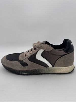 Voile Blanche Julia Suede Brown Beige Sneakers 40 EU 9.5 US