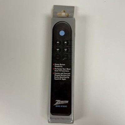 ZENITH BRC 2300 TV Simple Remote Control New
