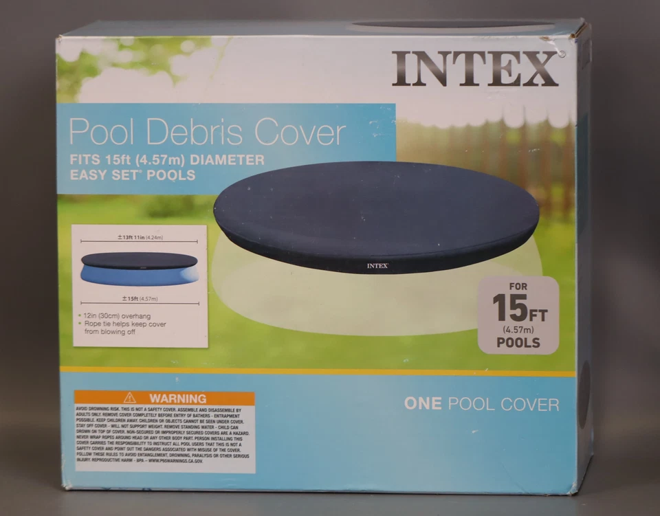 Intex Easy Set Swimming Pool Cover for 15-Foot Easy Set Pools(Pool Not Included) - Image 3 of 3