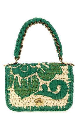 ETRO MINI WOVEN RAFFIA BOND BAG, RP  1750, Brand New