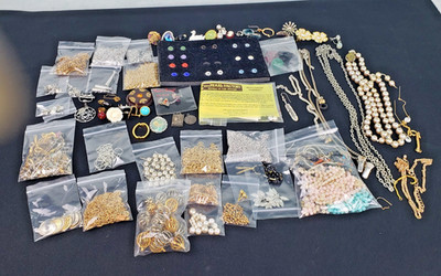 Mixed Lot Beads Jewelry Making  Supplies