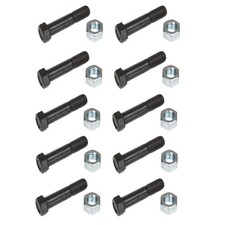 Qty 10 Shear Bolt Nut Kit Fits Ford New Holland Baler 276 311 565 570 575 NH15
