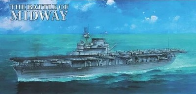 Flyhawk 1/700 USS Enterprise CV-6 June 1942 Plastik Modellbausatz Neu