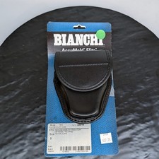 Bianchi Model 7900 1018053 Covered Handcuff Case Group 2 Hidden Snap Black