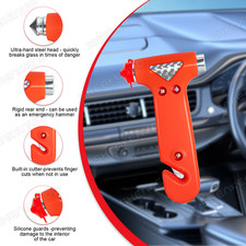 Emergency Escape Tool Auto Car Window Glass Hammer Breaker and Seat Belt Cutter