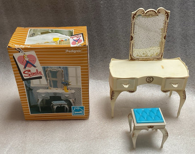 Sindy 44212 Schminktisch 1983-1985 Boxed Pedigree Vintage