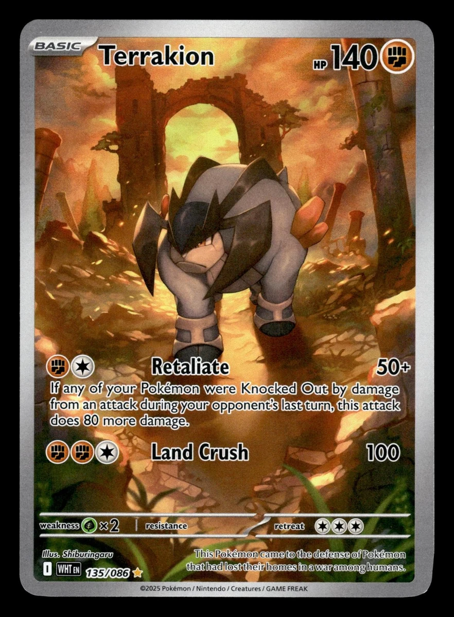terrakion pokemon card price Keldeo Cobalion Virizion - Silver Tempest - 097/195 - Legendary Set [Colorless] [Colorless] [Colorless]. Terrakion EX #121 Prices |