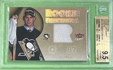 2005-06 Fleer Ultra Rookie Uniformity Sidney Crosby Jersey #RU-SC RC BGS 9.5 GEM