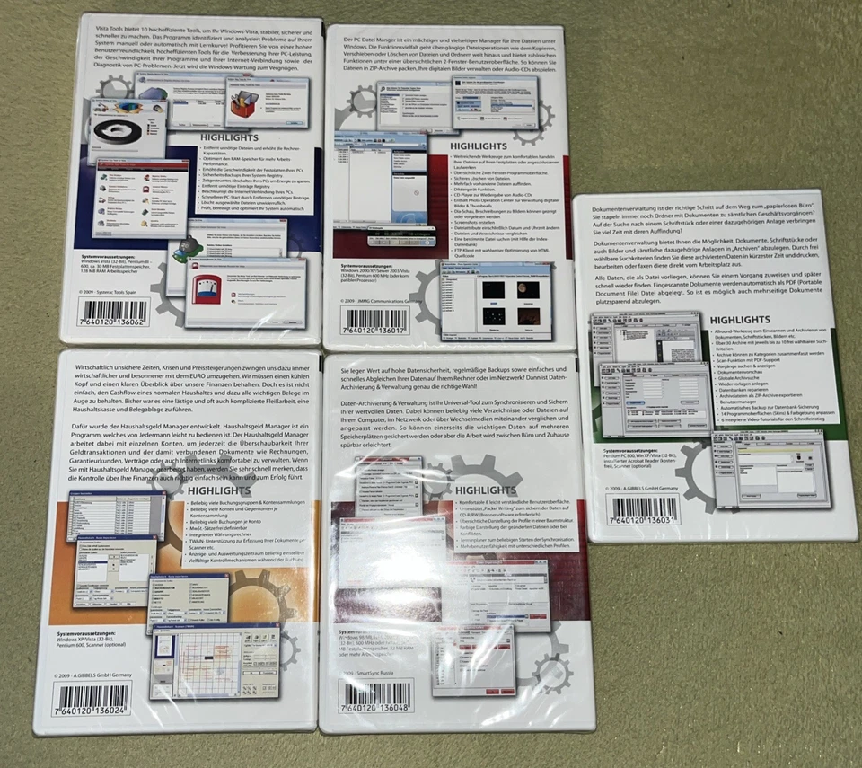 PC Software Perfekt Tools Konvolut OVP - Bild 3 von 3