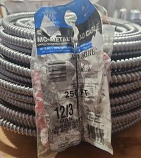 Southwire 12/3 X 250ft CU MC : Metal Clad Armored Cable 68583401 FAST FREE S H 