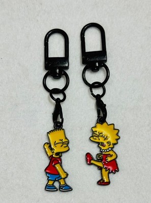 Bart & Lisa Simpson Schlüsselanhänger Tasche, Rucksack, Anhänger