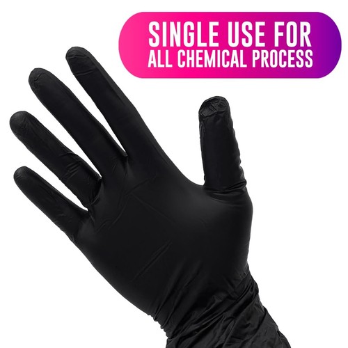 Colortrak Disposable Vinyl Gloves, Single-Use, Latex-Free, Powder-Free, Ambid... - Picture 5 of 9