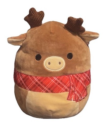 Kellytoy Squishmallow RUBY The ReinDeer W/ Red Scarf 12'' 2019