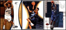 Upper Deck Hardcourt Washington Wizards (3) Card Lot - Running Low – Final Ch...
