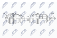 NTY Antriebswelle NPW-BM-133 FüR Mini