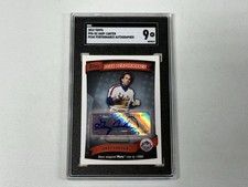 2010 Topps Peak Performance Autograph Gary Carter #PPA-GC HOF Mets SGC9 MINT