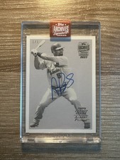 ALBERT PUJOLS 1/1 AUTO - 2023 Topps Archives Signature Series 2008 Topps Zee Nut